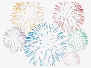 Drawn Fireworks Transparent Background - Fireworks Png