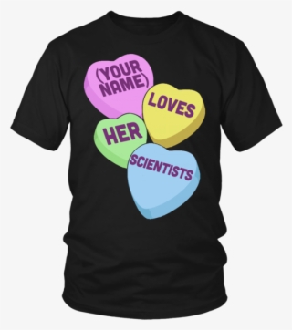 Science - Candy Hearts - Larry Bernandez T Shirt