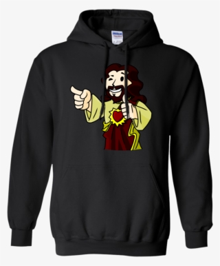 Buddy Christ T Shirt & Hoodie - Sniper Gang Hoodie Black
