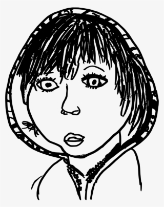 This Free Icons Png Design Of Girl In Hoodie