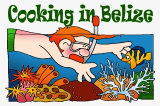 Hunter's Impossible Caribbean Conch Ceviche - Cartoon Clipart Coral Reef