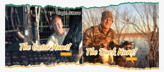 Gator Hunting, Duck Hunting - Turkey