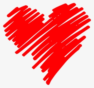 Com/png/red Sketch Heart - Love Minimalist