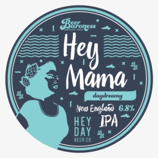 Dd004024 Beer Baroness Hey Mama Tap Badge Supply T2p - Eye Shadow