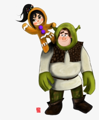 Shrek Clipart Wikia - Shrek Tangled