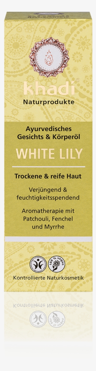 Khadi White Lily Oil - Bar Soap