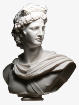 Greek Sticker - Greek God Head Statue