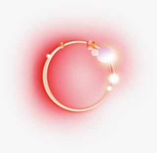 Ftestickers Effect Overlay Light Circle - Earrings