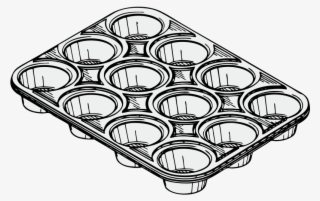 Muffin Pan Clipart
