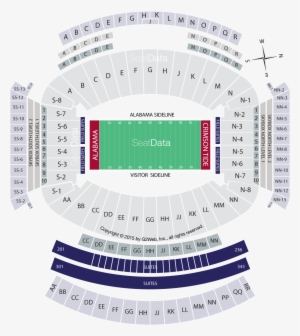 Click Section To See The View - American Football