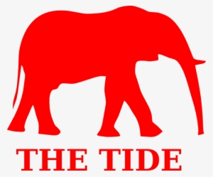 Alabama Football Clipart - Elephant Silhouette