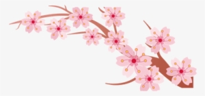 Tree Branch K Pictures Full Hq Painted - Cherry Blossoms Flower Line Png