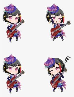 Here Are The Chibis For The Event And Gacha “azure, - Bang Dream!