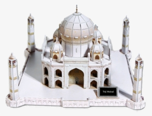 Taj Mahal 3d Puzzle Set - Taj Board Games By Diy Kids - Taj Mahal 3-d Puzzle