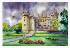 Rose Garden" Original Watercolour - Kilkenny