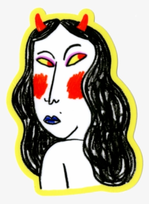 Clipart Freeuse Sticker Stationery Transprent - She Devil Png
