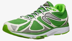 Running Shoes Png Image - Newton Men's Kismet - Lime/white (m011914)
