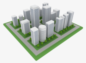3d Building Clipart - City Clip Art 3d