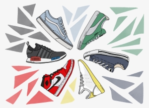 Wearing Sneakers - Graphic Design