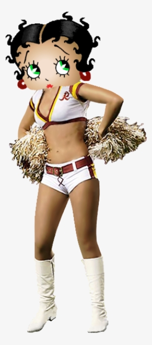 Redskins Cheerleaders, Betty Boop Pictures, Washington - Betty Boop