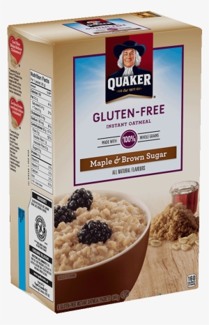 Quaker® Gluten-free Instant Oatmeal Maple & Brown Sugar - Gluten Free Maple And Brown Sugar Oatmeal