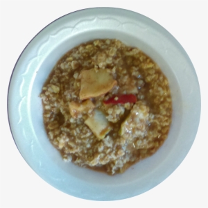 Spiced Apple Oatmeal Inspired By Who's That In The - Thai Curry