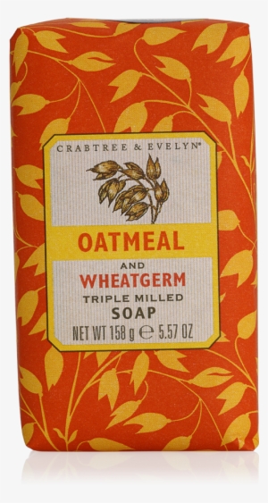 Oatmeal & Wheatgerm Triple Milled Soap - Crabtree & Evelyn Heritage Soaps - Oatmeal &
