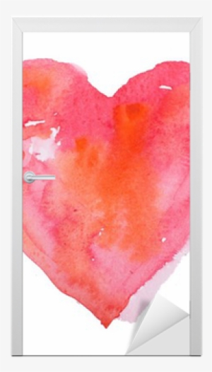 Love, Relationship, Art, Painting Door Sticker • Pixers® - Watercolor Paint