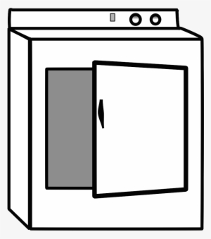 Open Door Clipart Transparent - Dryer Clipart