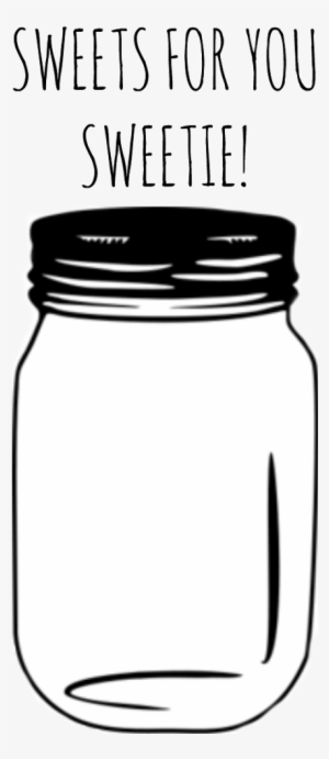 Mason Jar Clipart Transparent - Jar Coloring Page
