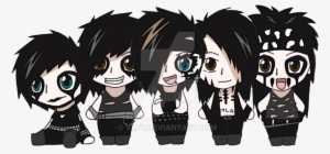 Black Veil Brides Anime By Vlpz On Deviantart - Chibi Black Veil Brides