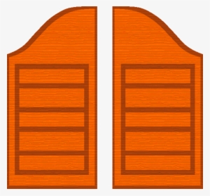 Cartoon - Saloon Doors Png