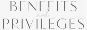 Benefitsandprivileges - Calligraphy