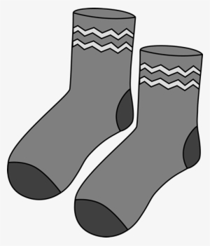 Sock Clip Art - Pair Of Socks Clipart
