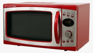 View More Images - Russell Hobbs Red Microwave