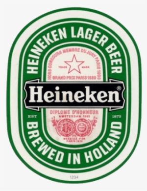 We Believe In Our Beer, So We Put Our Name On It - Heineken Lager Beer Logo Png