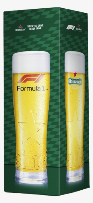 Heineken Formula 1 2018 Glass In Giftbox - Formula 1 2018 Glass In Giftbox