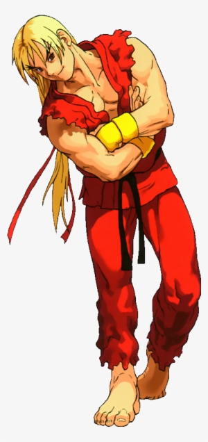 Ken Masters As He Appears In X-men Vs Street Fighter - X Men Vs Street Fighter Png