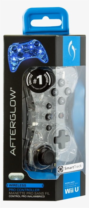 Pdp Afterglow Wireless Pro Controller For Wii U, 085 - Pdp Afterglow Pro Controller (wii U)