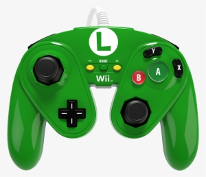 Wired Fight Pad Luigi - Pdp Wired Fight Pad For Wii U - Luigi