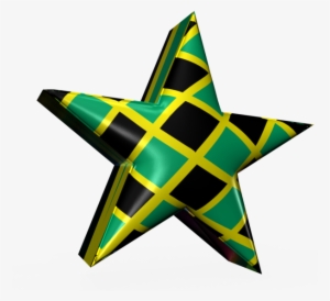 3d Plastic Jamaican Star - Toy