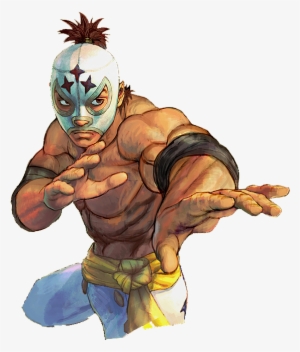 Of Course He's My 2nd Fave Character Even Though I - Street Fighter El Fuerte Png