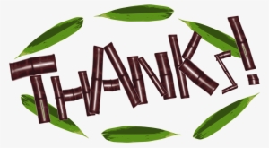 This Free Icons Png Design Of Bamboo Thanks