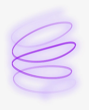 Ftestickers Effect Light Glow Purple Spiral - Purple