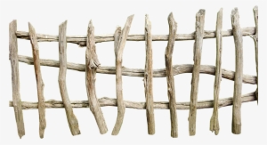 Fence, Wood, Bony, Nature, Weathered, Old, Background - Old Wooden Fence Png