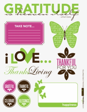 Download The Thanks Living Art Png - Digital Scrapbooking
