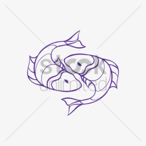 Pisces Drawing At Getdrawings - Vector Graphics