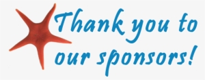 Thanks Clipart Sponsor Svg Transparent Library - Thank You Sponsors Png