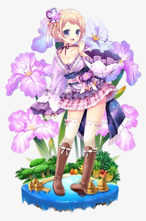 German Iris - Flower Knight Girl Iris