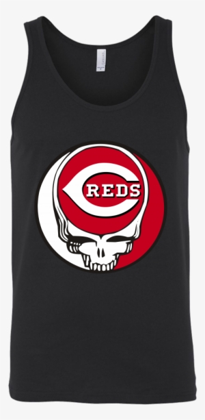Cincinnati Reds Grateful Dead Steal Your Face Baseball - Grateful Dead